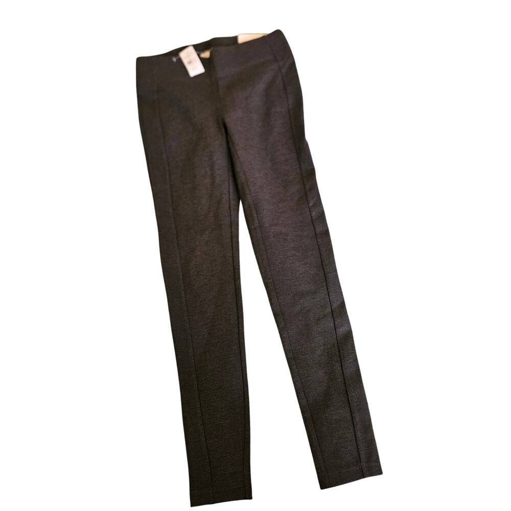 LOFT Outlet Leggings XS Gray Ponte Pull On Slim Stretch Pants Women NWT